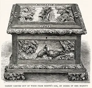 Spectre: Casket made from the wood of Herne's Oak