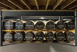 Cask: Casks, Oban Distillery, Oban, Argyll and Bute, Scotland