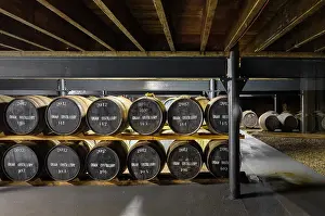 Cask: Casks, Oban Distillery, Oban, Argyll and Bute, Scotland