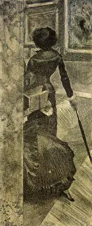 Degas: Cassatt at the Louvre, by Degas
