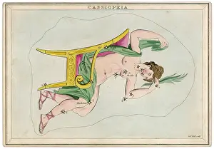 Andromeda: CASSIOPEIA STAR MAP