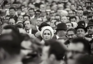 Cleopatra: Cassius Clay vs. Henry Cooper boxing bout at Wembley