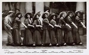 Apr18: Cast of the show Havana including a young Gladys Cooper