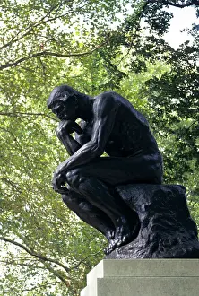 Meditate: Cast of the Thinker by Auguste Rodin at the Rodin