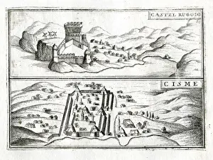 Coronelli: Castel Ruggio, Cisme, Greece