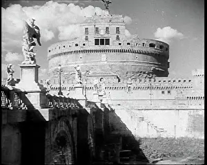 Santangelo: The Castel Sant'Angelo in Rome, Italy