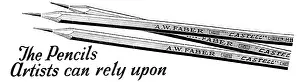 Pencils: Castell Advertisement