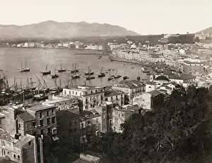 Castellammare: Castellammare, looking over the Mediterranean Sea