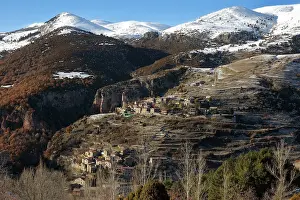 Terracing: Castellar de n'Hug, Catalonia, Spain