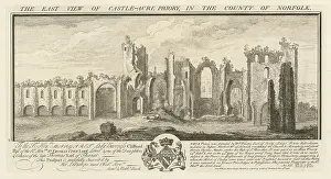 Cluniac: CASTLE ACRE PRIORY 1738
