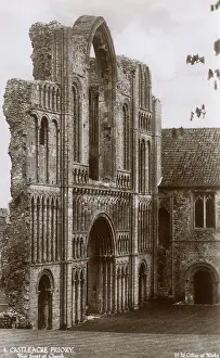 Jun18: Castle Acre Priory, Norfolk - West Front