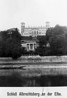 Dresden: Castle Albrechtsberg in Dresden, 1912