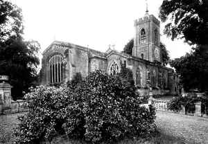 Ashby: Castle Ashby, the Church 1922
