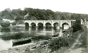 Buncrana: Castle Bridge, River Crana, Buncrana, Donegal, Ireland