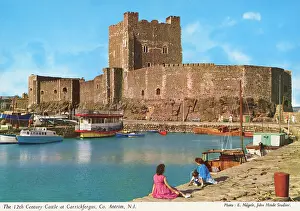 Carrickfergus: Castle at Carrickfergus, County Antrim, Northern Ireland