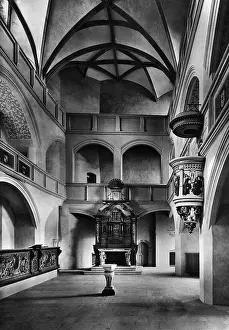 Nickel: A castle chapel in Torgau, 1931