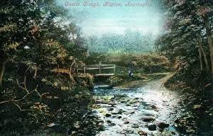 Clough: Castle Clough, Hapton, Lancashire