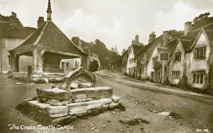 Dismounting: Castle Combe - Market Cross (covered)