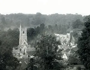Combe: Castle Combe, Wiltshire, England