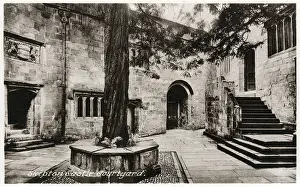Doorways: Castle courtyard, Skipton, North Yorkshire