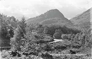 Borrowdale: Castle Crag in Borrowdale