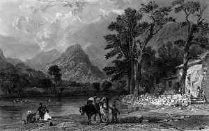 Sightseers: Castle Crag, Borrowdale, Lake District