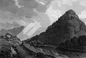 Crag: Castle Crag and Bowder Stone, Lake District