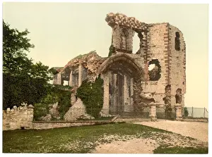 Denbigh: The castle, Denbigh, Wales