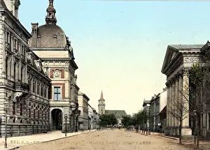 Dessau: Castle in Dessau in 1904