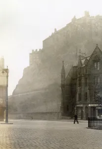 Grassmarket: The Castle, Edinburgh, Scotland