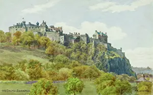 Lothian: The Castle, Edinburgh, Scotland