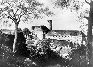 Belzig: Castle Eisenhardt near Bad Belzig, 1898