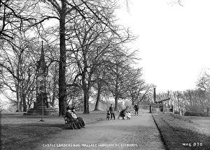 Lisburn: Castle Gardens and Wallace Monument, Lisburn