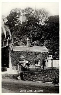 Clitheroe: Castle Gate, Clitheroe, Lancashire