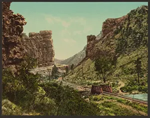 C1898: Castle Gate, Price Canyon, Utah