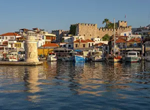 Mugla: Castle and harbour, Marmaris, Turkey