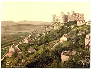 Harlech: The castle, Harlech Castle, Wales