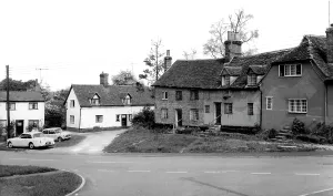 C1965: Castle Hedingham, Pye Corner c1965