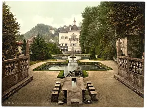 Hellbrunn: Castle Hellbrun (i.e. Hellbrunn), Salzburg, Austro-Hungary