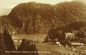 Trinks: Castle Huttenstein and Krotensee [Grottensee]