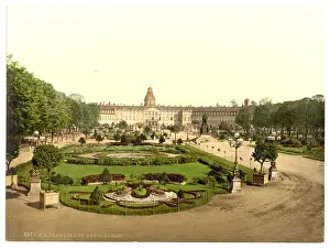 Karlsruhe: The Castle, Karlsruhe, Baden, Germany