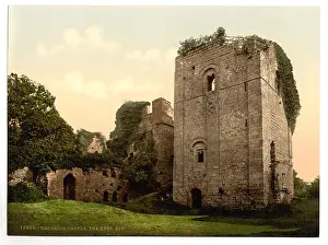 Goodrich: Castle, the keep, Goodrich, England