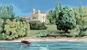 Wittelsbach: Castle and Lake Starnberg, last residence and place of the d