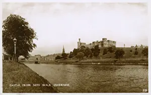 Tom Gillmor: The Castle from Ness Walk, Inverness, Scotland