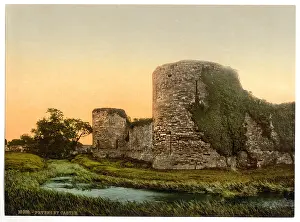 Pevensey: Castle, Pevensey, England