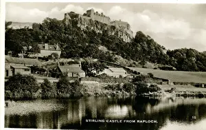 Stirlingshire: The Castle from Raplock, Stirling, Stirlingshire