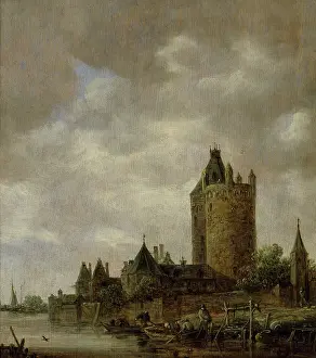 A Castle by a River