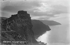 Lynton: Castle Rock at Lynton