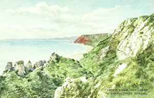 Branscombe: Castle Rocks, Beer Head and Branscombe Beach, Devon