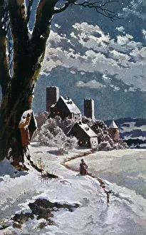 Snowscapes: CASTLE IN THE SNOW 1912